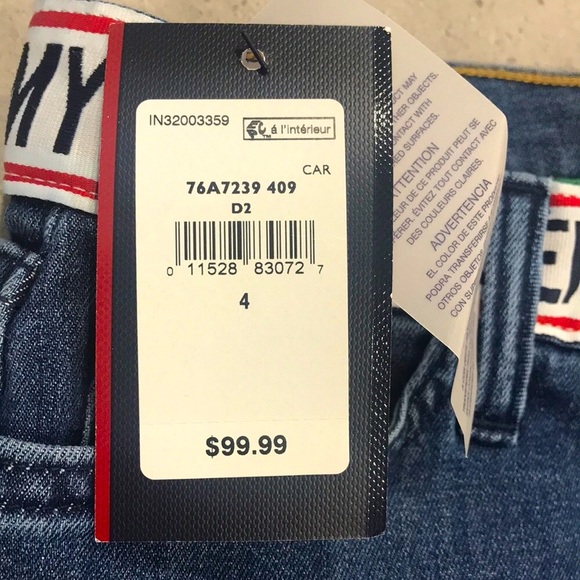 Brand New TOMMY HILFIGER Denim High Rise Legging - Picture 10 of 10